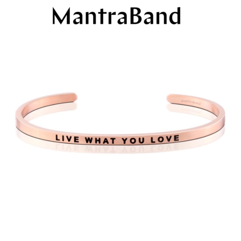 Mantraband Live What You Love Bracelet Cuff